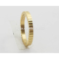 Top Quality 316L Stainless Steel Latest Gold Ring Design